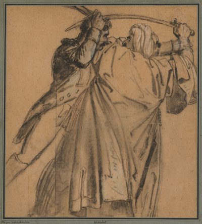 عربان لثورة القاهرة بواسطة Anne-Louis Girodet de Roucy-Trioson