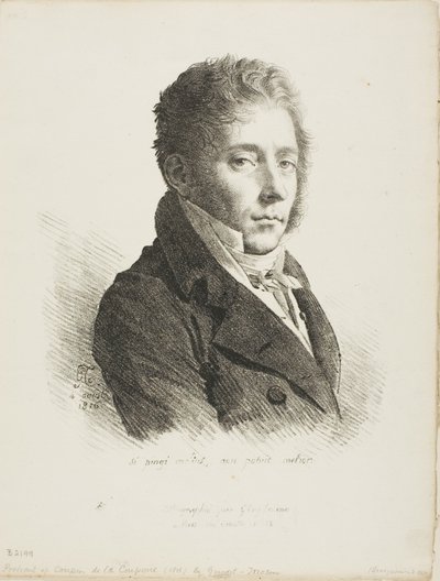 صورة لكوبين دو لا كوبرى بواسطة Anne-Louis Girodet de Roussy-Trioson