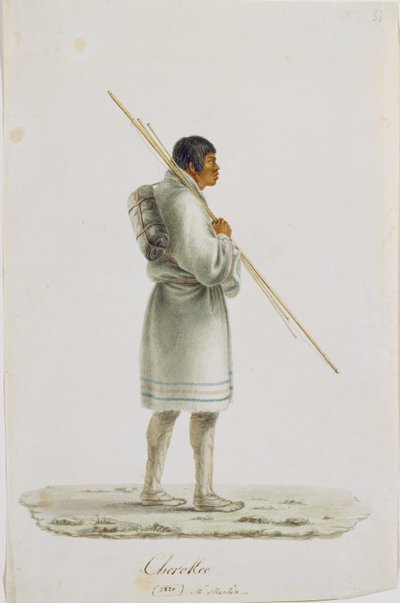 شيروكي ، 1820 بواسطة آن مارجريت هايد دي نوفيل