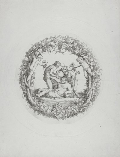 Drunken Silenus ("Tazza Farnese") بواسطة أنيبال كاراتشي