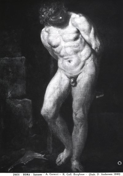 شمشون ، c.1580-1609 بواسطة أنيبال كاراتشي