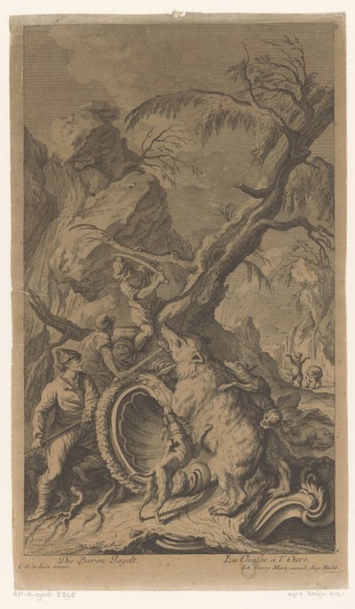 برنجاشت Die Baren Jagd / The Bear Hunt (العنوان على الكائن) بواسطة مجهول