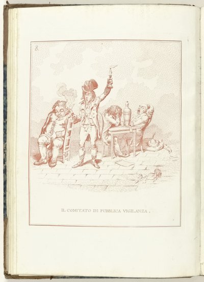 لجنة الجميني واكزامهيد ، 1795 لجنة الإشراف العام (العنوان على الكائن) Hollandia Regenerata (Italiaanse kopie) (عنوان المسلسل) تجديد هولندا: مرآة لجميع الشعوب المجددة (عنوان السلسلة على الكائن) بواسطة جيمس جيلراي (ربما)