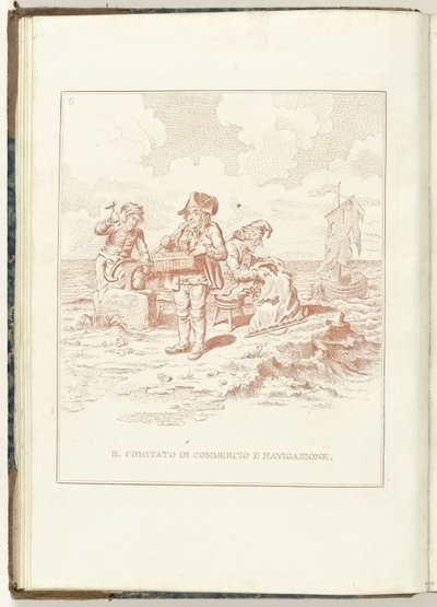 Comité van Koophandel en Zeevaart، 1795 لجنة التجارة والملاحة (العنوان على الكائن) Hollandia Regenerata (Italiaanse kopie) (عنوان المسلسل) تجديد هولندا: مرآة لجميع الشعوب المجددة (عنوان السلسلة على الكائن) بواسطة جيمس جيلراي (ربما)