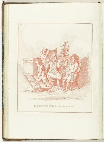 لجنة Buitenlandse Zaken ، 1795 لجنة الشؤون الخارجية (العنوان على موضوع) Hollandia Regenerata (Italiaanse kopie) (عنوان المسلسل) تجديد هولندا: مرآة لجميع الشعوب المجددة (عنوان السلسلة على الكائن) بواسطة جيمس جيلراي (ربما)