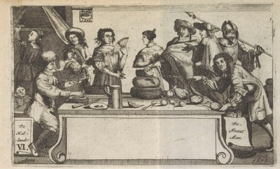 من فرانسمان وهولاندر ، 1673 فرانس مان هولاندر / لو فرانسوا لهولاندوا (العنوان على الجسم) بواسطة مجهول (ربما)