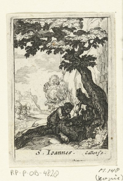 التائب يوحنا المعمدان S. Ioannes (العنوان على الكائن) القديسون التائبون (عنوان المسلسل) بواسطة جاك كالوت