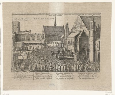قطع رأس يوهان فان أولدينبارنفلت ، 1619 Abbildung der Iustitien Geschehen in s