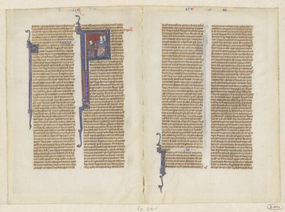 جزء من الكتاب المقدس ، سفر الملوك ، الفصل 2: ​​ركع داود أمام شاول بواسطة مجهول