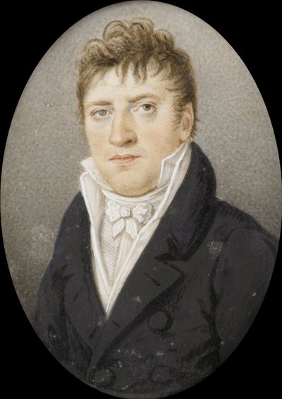 جورج ألبريشت ديدريتش (1751-1816). بائع كتب في أمستردام بواسطة مجهول