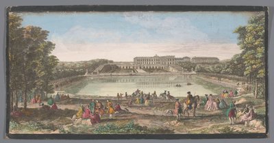 منظر لـ Orangerie في قصر فرساي Vüe ​​du Château de Versailles du côté de l