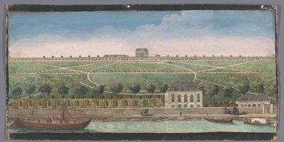 منظر لـ Chateau de Belle-Vue في Meudon Autre vüe du Chateau de Belle-Vüe (...) (العنوان على الكائن) بواسطة جاك ريغو (ربما)