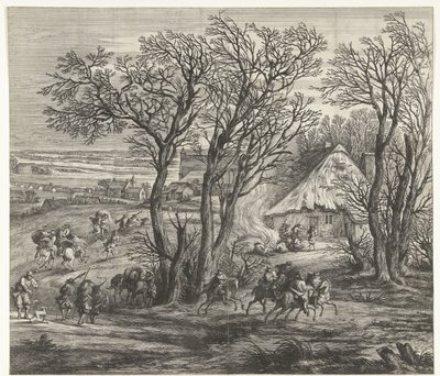 الجيش الفرنسي قبل Yperen (الورقة اليمنى) ، 1678 بواسطة مجهول