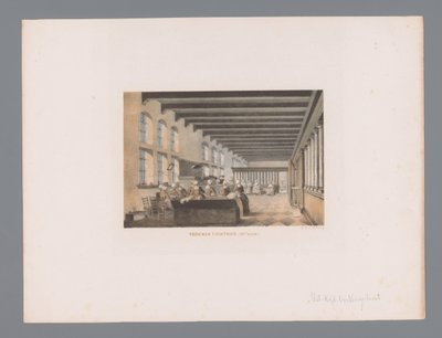داخل سجن النساء مركز الاحتفاظ بالنساء (العنوان على الكائن) بواسطة الملكية الهولندية Steendrukkerij van CW Mieling