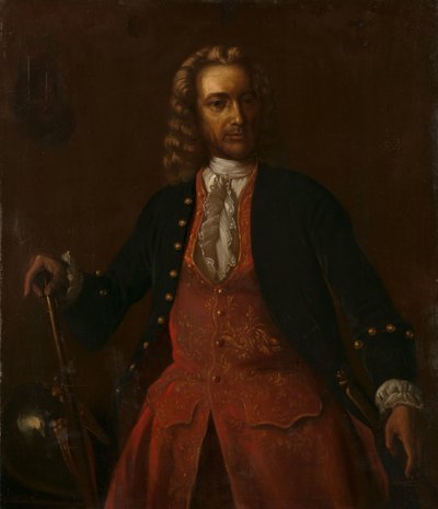 جاكوب موسيل (1750-1761) صورة يعقوب موسيل ، الحاكم العام لشركة الهند الشرقية الهولندية بواسطة مجهول