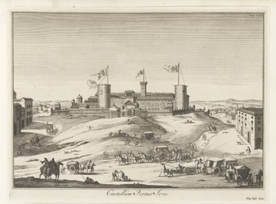 قلعة في ايطاليا Castellum Portae Jovis (العنوان على الكائن) مجلات اللوحات الايطالية (عنوان السلسلة) بواسطة فيليبو بيفي