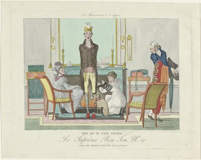 لو سوبريم بون تون ، ميزان الحرارة 8 درجات ، 1800-1815 ، رقم 20: نعم ، الجو بارد. بواسطة مجهول