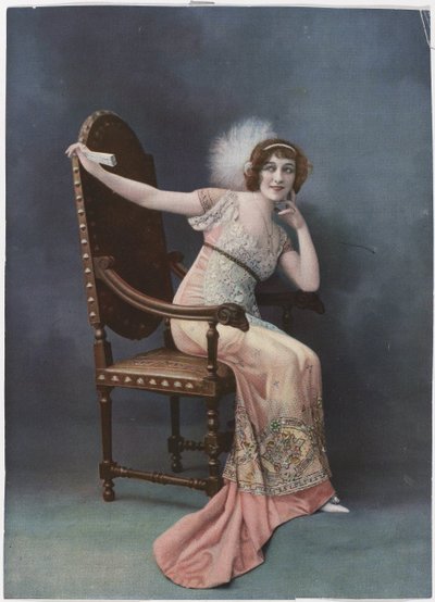 Les Modes ، 1911: فستان سهرة (...) بواسطة مجهول