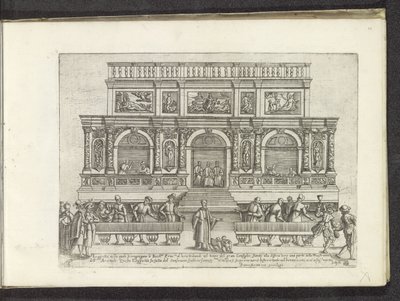 Loggetta del Sansovino op het San Marcoplein te Veneti Scènes uit het Venetiaanse leven (عنوان المسلسل) Habiti d