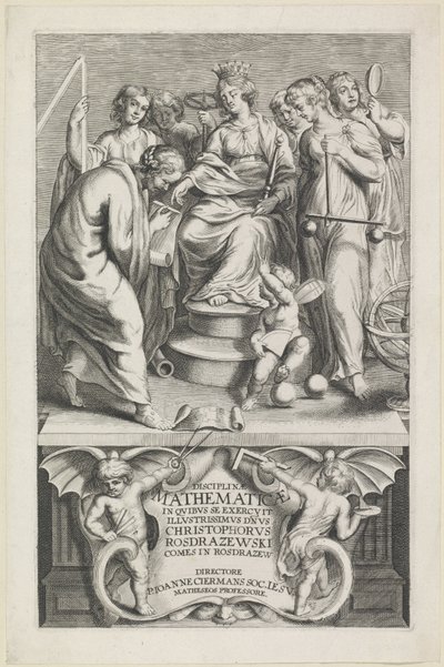 تجسيد فان دي ويسكوندي Titelpagina voor: Christophorus Rosdrazewski ، التخصصات الرياضية ، [1640-1648] بواسطة مجهول