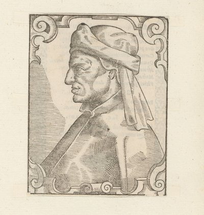 Portret van Bartolus van Sassoferrato بواسطة موالف توبياس