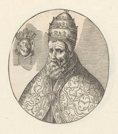 Portret van Paus Gregorius XIII بواسطة موالف توبياس