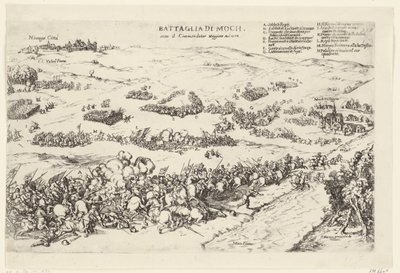 سلاج أوب دي موكرهايد ، 1574 معركة Moch ، تحت الثناء Maggiore An.o 1574 (العنوان على الكائن) بواسطة يوهان فيلهلم باور