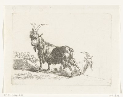 الوقوف والماعز أو الماعز الماعز والأغنام إلى N.P. بيركيم (عنوان المسلسل) بواسطة جيرارد فالك