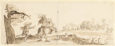 الصيف: التحية بواسطة Adriaen Pietersz van de Venne (نسخ بعد)