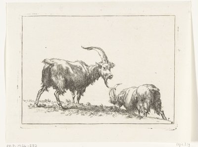 اثنين من الماعز أو الدولارات الماعز والأغنام إلى N.P. بيركيم (عنوان المسلسل) بواسطة جيرارد فالك