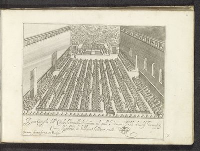 Vergadering في Sala del Maggior Consiglio Scènes uit het Venetiaanse leven (عنوان المسلسل) Habiti d