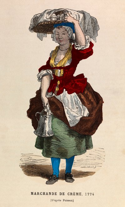 تاجر كريم في عام 1774 - مجموعة خاصة بواسطة مجهول مجهول