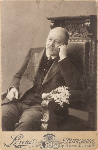 أناتولي ليادوف - صورة الملحن أناتولي كونستانتينوفيتش ليدوف (1855-1914) - مجهول. تصوير بواسطة مجهول مجهول