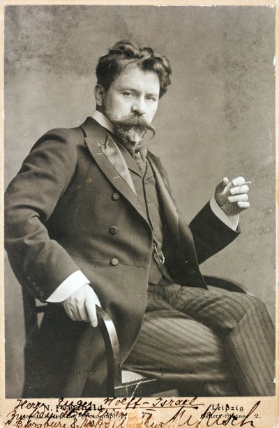 آرثر نيكيش - صورة قائد الأوركسترا آرثر نيكيش (1855-1922) - مجهول. تصوير بواسطة مجهول مجهول