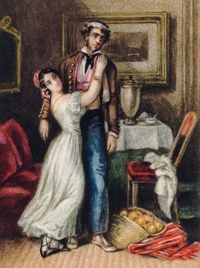 كارمن ، بقلم ميريمي ، بروسبر (1803-1870). الطباعة الحجرية الملونة بواسطة مجهول مجهول