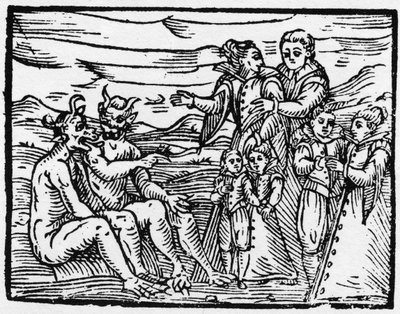 اعترف الطفل بالسبت لأول مرة - "" خلاصة Maleficarum "" ، يتعامل مع السحرة وشرورهم وفرزهم من قبل Francesco Maria Guazzo أو Guaccio أو Guaccius (15 ؟؟ -16 ؟؟) 1608 Private Collection بواسطة مجهول مجهول