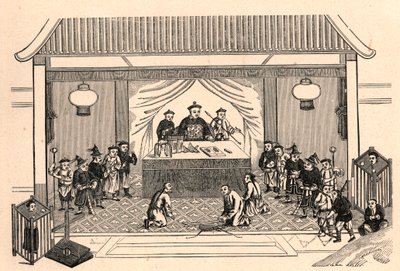 الاضطهاد المسيحي: الاستعدادات لاستشهاد القس المبشر الفرنسي أوغسطس شابديلين (1814-1856) في سيلين هيين (سيلين هين) في الصين في 27 فبراير بواسطة مجهول مجهول