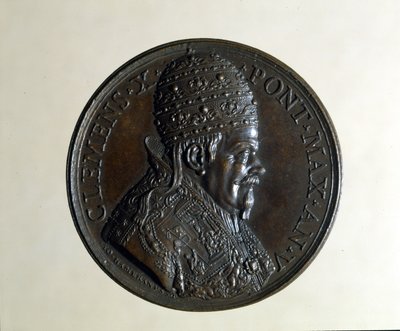 كليمنت العاشر (1590 - 1676). الميدالية البرونزية. ، ميلان بواسطة مجهول مجهول