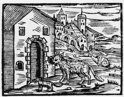 يتحول الشيطان والساحرة إلى ذئب وقط - "" خلاصة Maleficarum "" ، يتعامل مع السحرة وأشرارهم وفرزهم بقلم فرانشيسكو ماريا جوازو أو Guaccio أو Guaccius (15 ؟؟ -16 ؟؟) 1608 مجموعة خاصة بواسطة مجهول مجهول