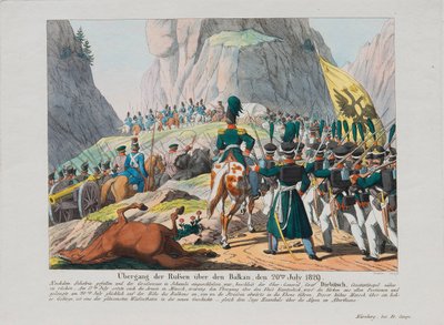 Guerre russo-turque de 1828-1829 - جيش غراف إيفان إيفانوفيتش ديبيتش (هانز كارل فريدريش أنطون فون ديبيتش وناردين أو إيفان إيفانوفيتش ديبيتش زابالكانسكي بواسطة مجهول مجهول