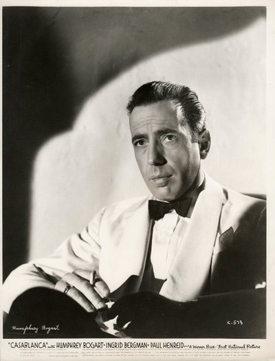 همفري بوجارت (1899-1957) في فيلم الدار البيضاء لمايكل كيرتس par Anonymous بواسطة مجهول مجهول