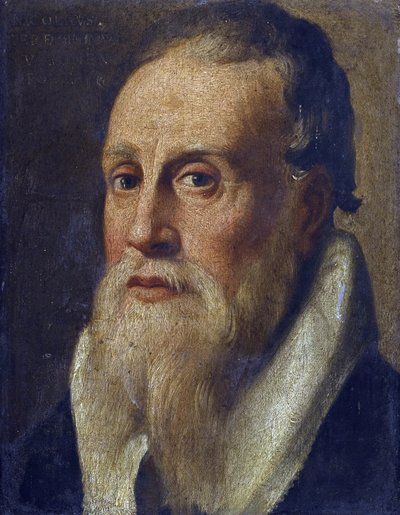 Nicolas de Verone (14eme siecle) - صورة للشاعر Nicolo da Verona par Anonymous ، النصف الثاني من القرن السادس عشر. - زيت على خشب ، 23.5 × 18.1 - مجموعة خاصة بواسطة مجهول مجهول