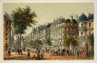 باريس 1874: Boulevard des Italians ، Private Collection بواسطة مجهول مجهول