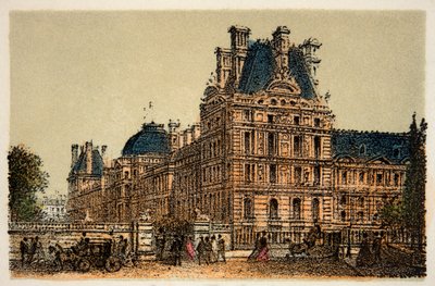باريس 1874: Les Tuileries ، مجموعة خاصة بواسطة مجهول مجهول