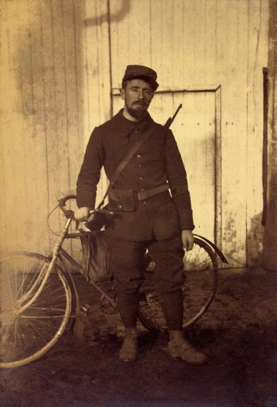 صورة من ألبوم شخصي لملازم مشاة خلال الأشهر الأولى من الحرب العالمية الأولى (1st ، Iere بواسطة مجهول مجهول