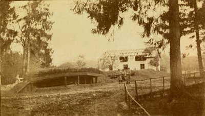 صورة من ألبوم شخصي لملازم مشاة خلال الأشهر الأولى من الحرب العالمية الأولى (1st ، Iere بواسطة مجهول مجهول