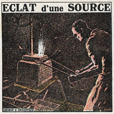 القياس الضوئي: eclat من مصدر. رسم توضيحي مجهول عام 1925. مجموعة خاصة. بواسطة مجهول مجهول