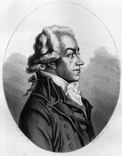 صورة أنطوان بيير جوزيف ماري بارناف (1761-1793) سياسي فرنسي - نقش من عام 1863 في "الكتاب الأحمر - هيستوار دي ليتشافود في فرنسا" لدوبراي دو لا ماهري - مجموعة خاصة بواسطة مجهول مجهول