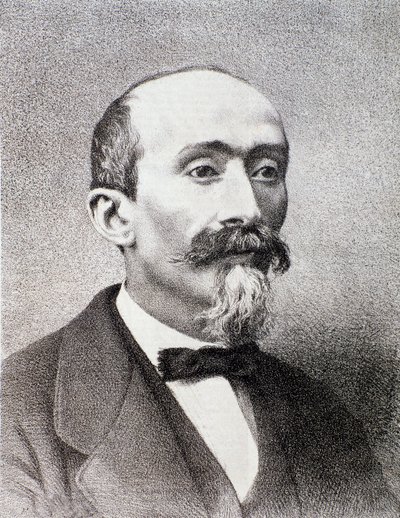 صورة لأنطونيو كاغنيوني (1828-1896) الملحن الإيطالي مجموعة ميلانو الخاصة بواسطة مجهول مجهول