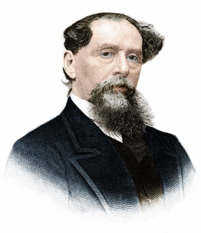 صورة تشارلز ديكنز (1812-1870) ، كاتب إنجليزي. بواسطة مجهول مجهول
